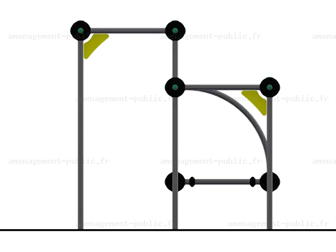 Structure de jeu pour initiation au Parkour